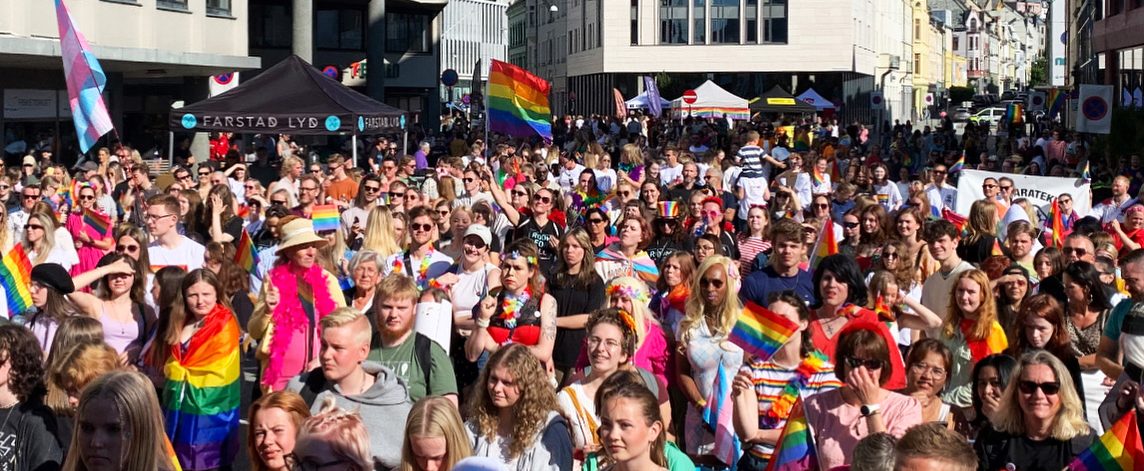 ålesund pride foto Iselin Fransesca ÅSF