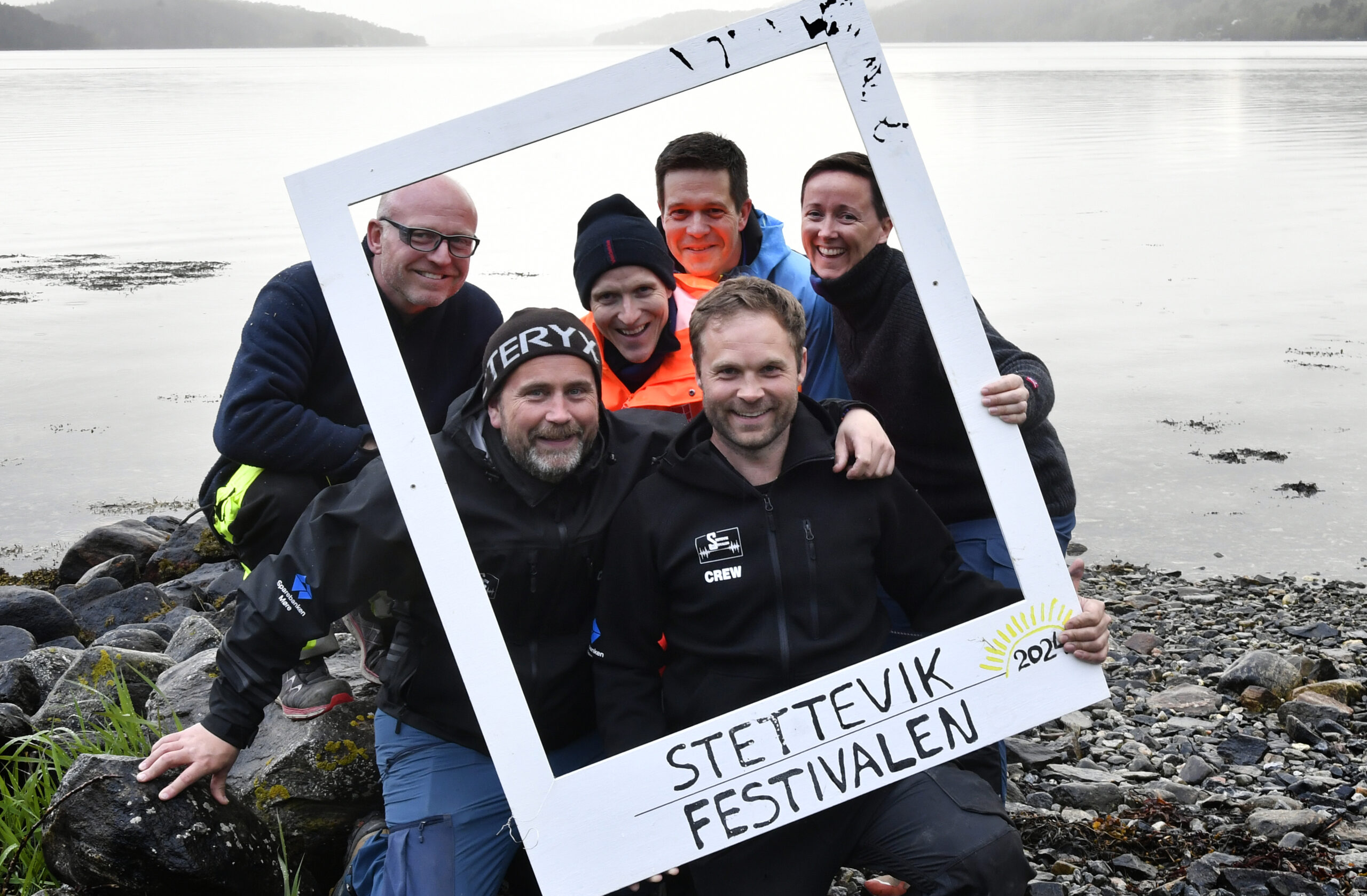 Rigger til festival på Stette