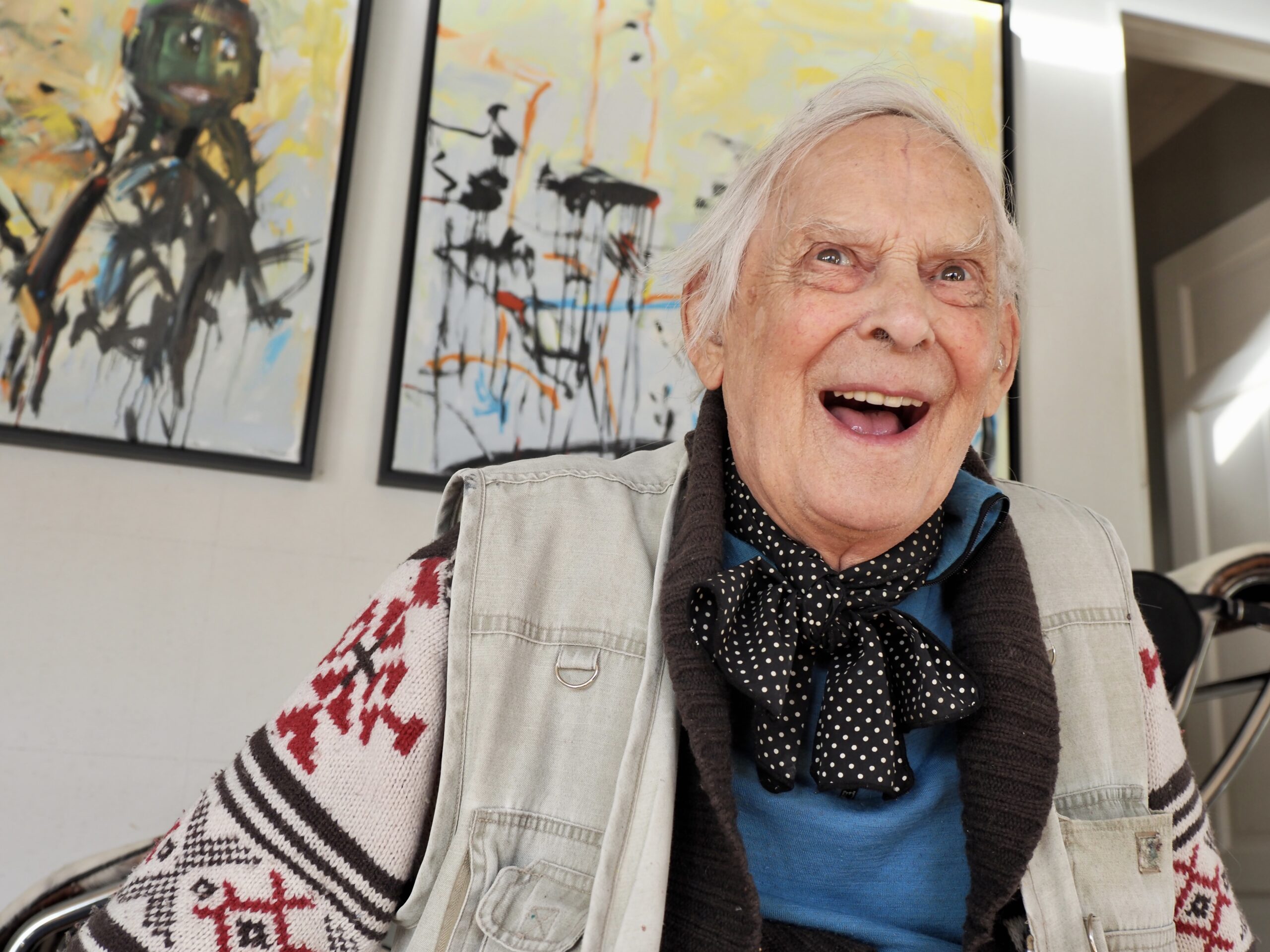 Terje Fagermo 93 år og spontan som aldri før!