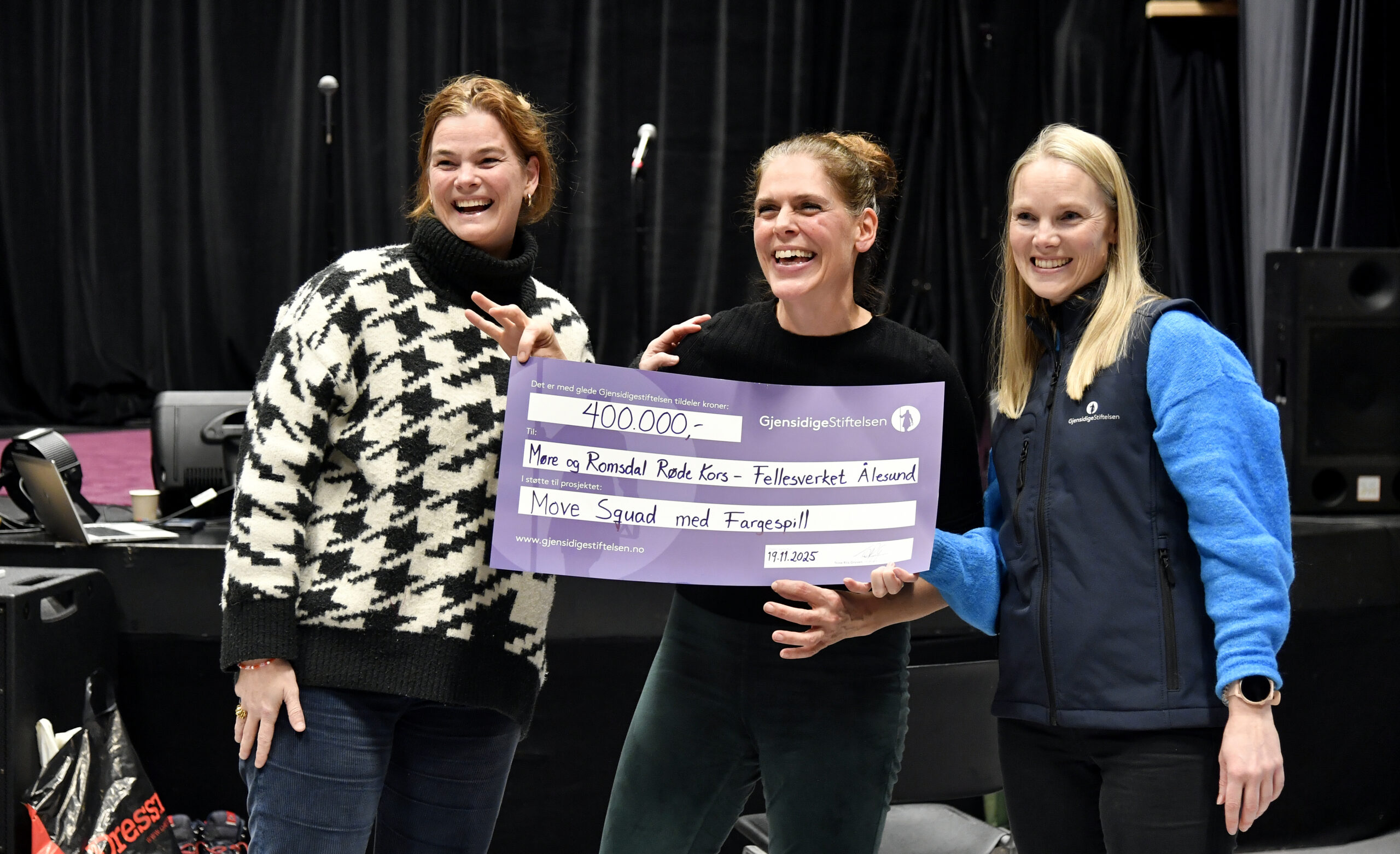 Overrasket Fargespill med stort beløp