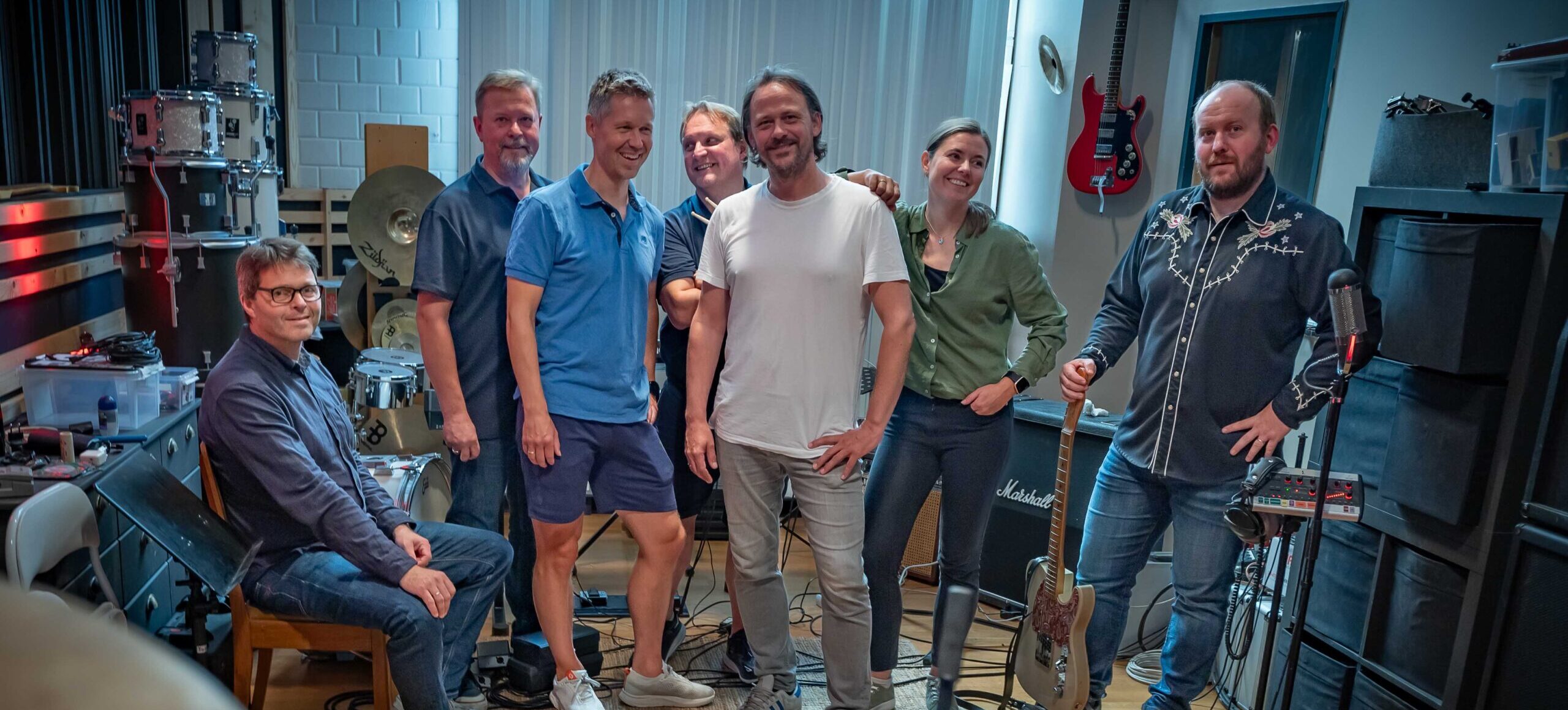 Amund og Herman Band - farger - foto jan erik finsæther smp.no