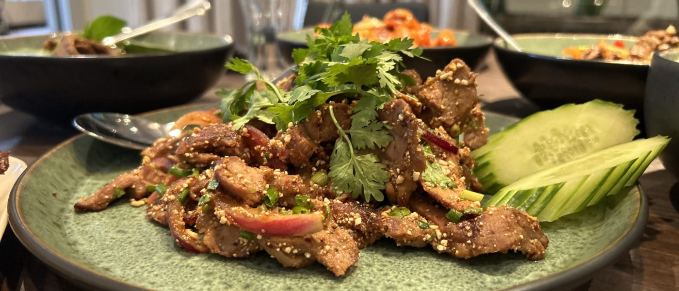 STERK: Thai Beef Pepper er en populær rett på SOI ONE. Obs: Hot, hot, hot!